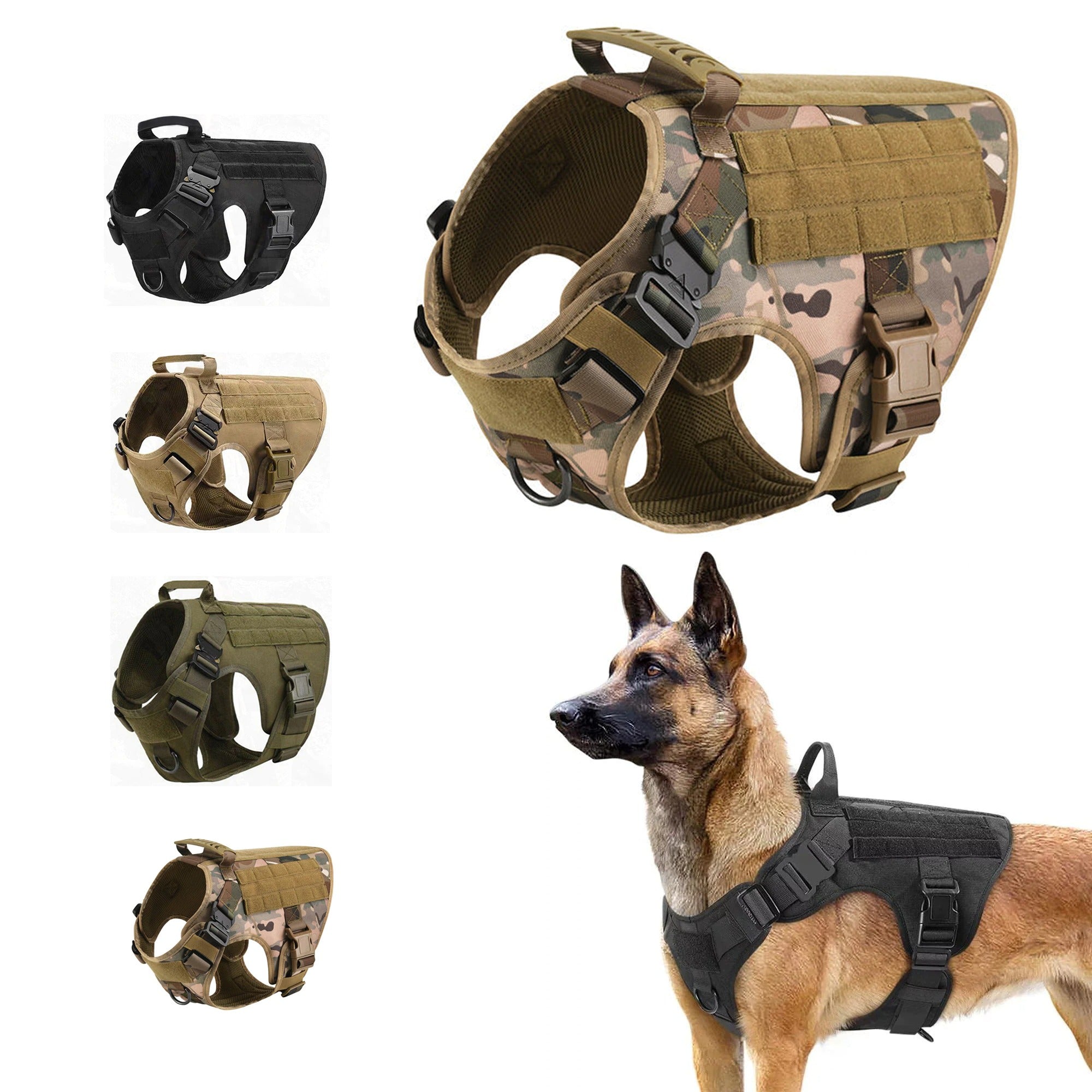 Tactical dog harness outlet vest